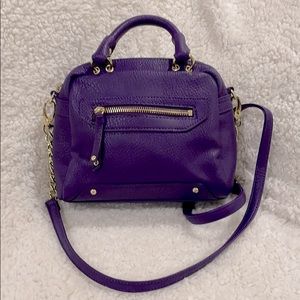 Olivia + Joy small purple purse